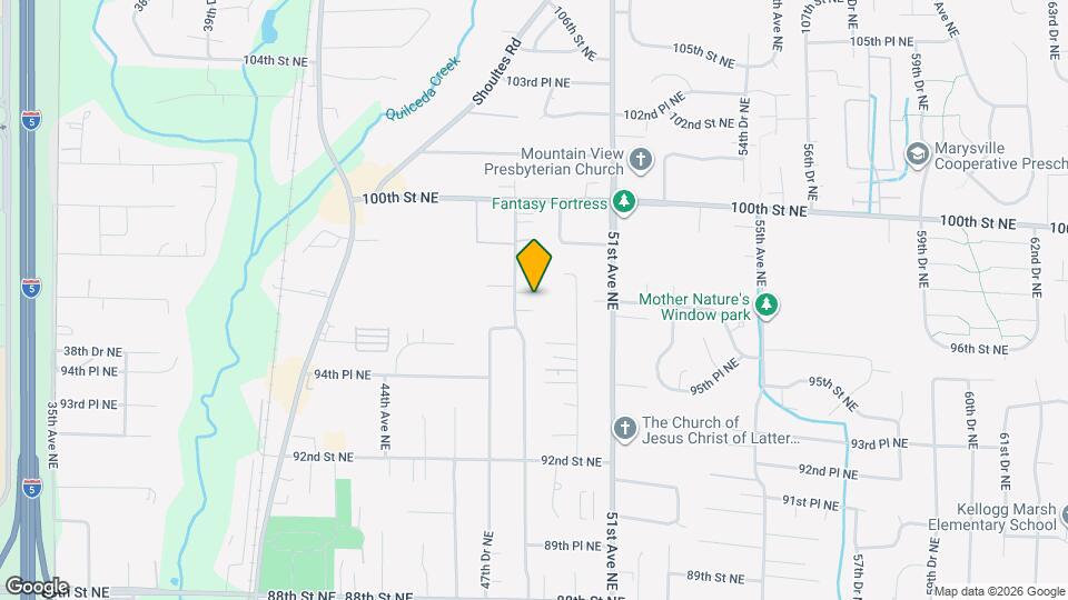 9703 48th Dr NE Map and Location Details