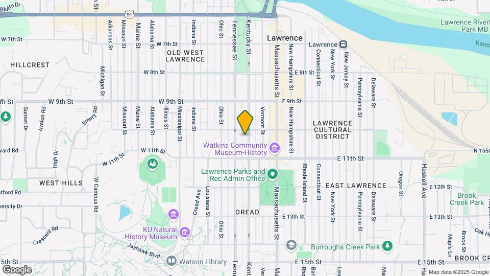 1015 Kentucky St Map and Location Details