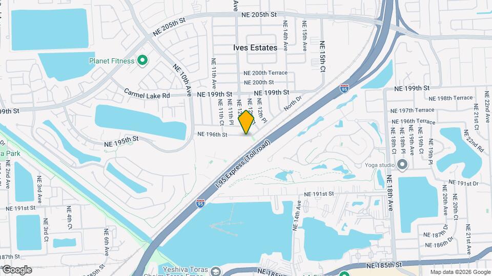 1200 NE 196th St, Unit 1200 Mapa y Detalles de la Ubicación