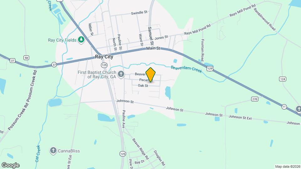 159 Oak St Map and Location Details