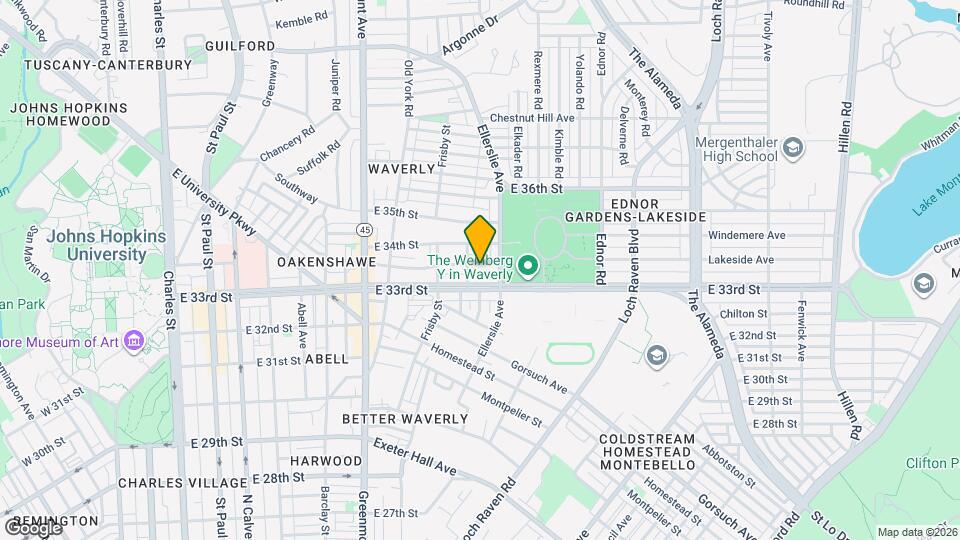 811 Venable Ave Map and Location Details