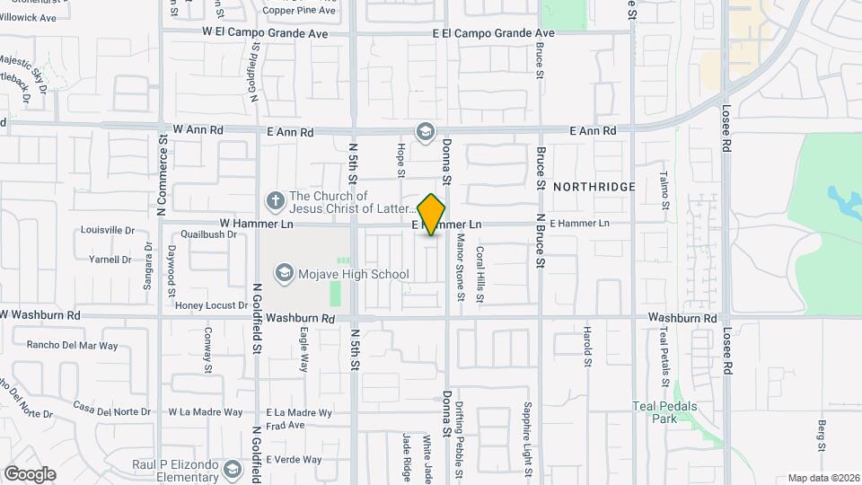 808 E Rialto Hills Ave Map and Location Details