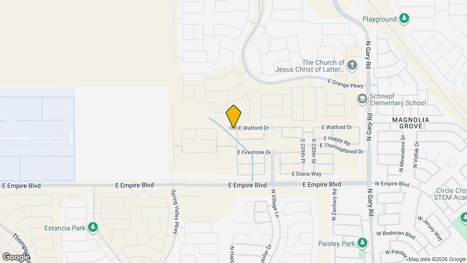 26358 S 226th Pl Map and Location Details