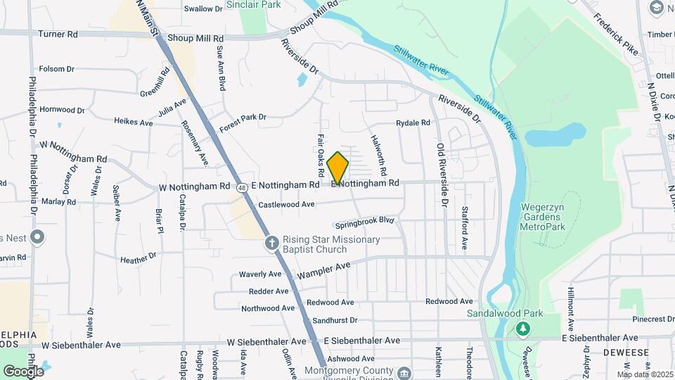270 E Nottingham Rd Map and Location Details