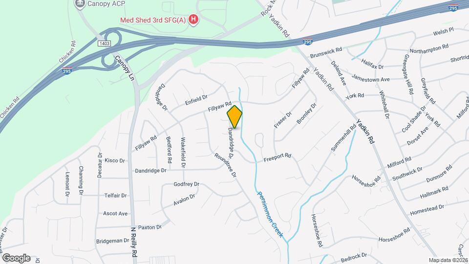 714 Dandridge Dr Map and Location Details