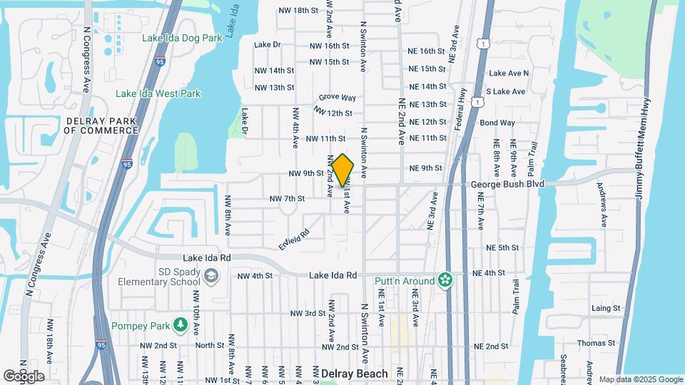 710 NW 1st Ave Map and Location Details