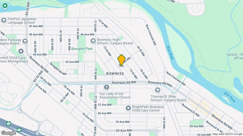 4336 73 St NW Map and Location Details