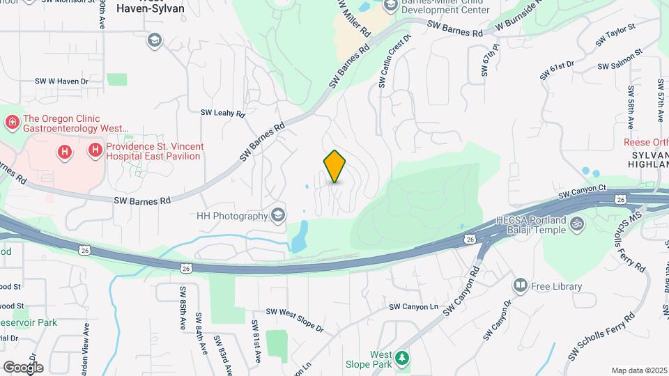 7730 SW Barnes Rd Map and Location Details