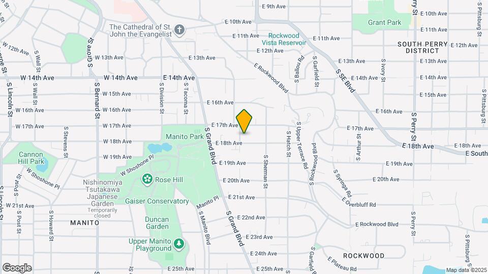 407 E 18th Ave Map and Location Details