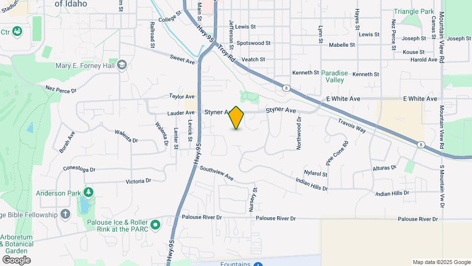 1415 S Hawthorne Dr Map and Location Details
