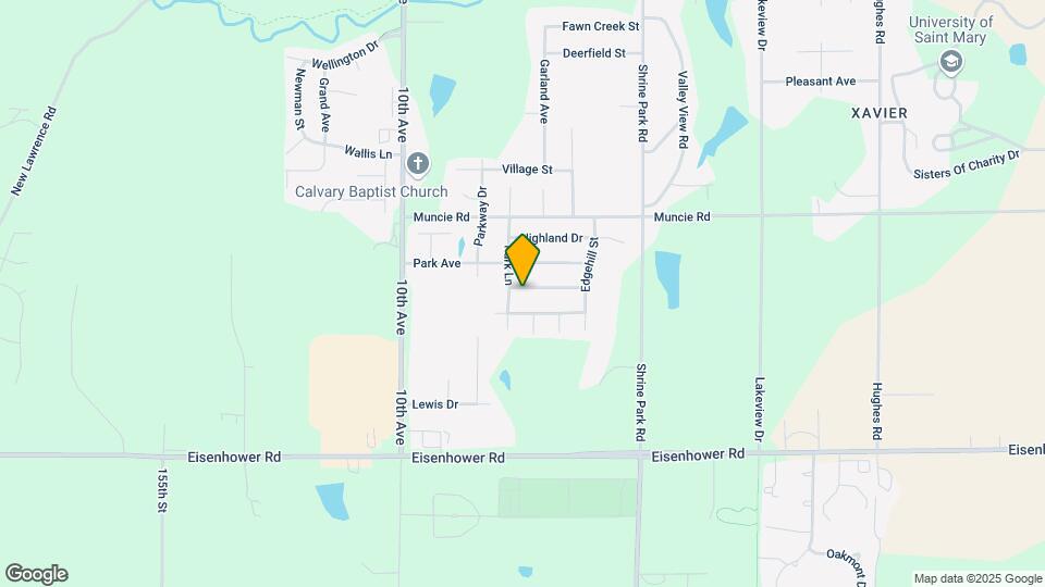 813 Glenview St Map and Location Details