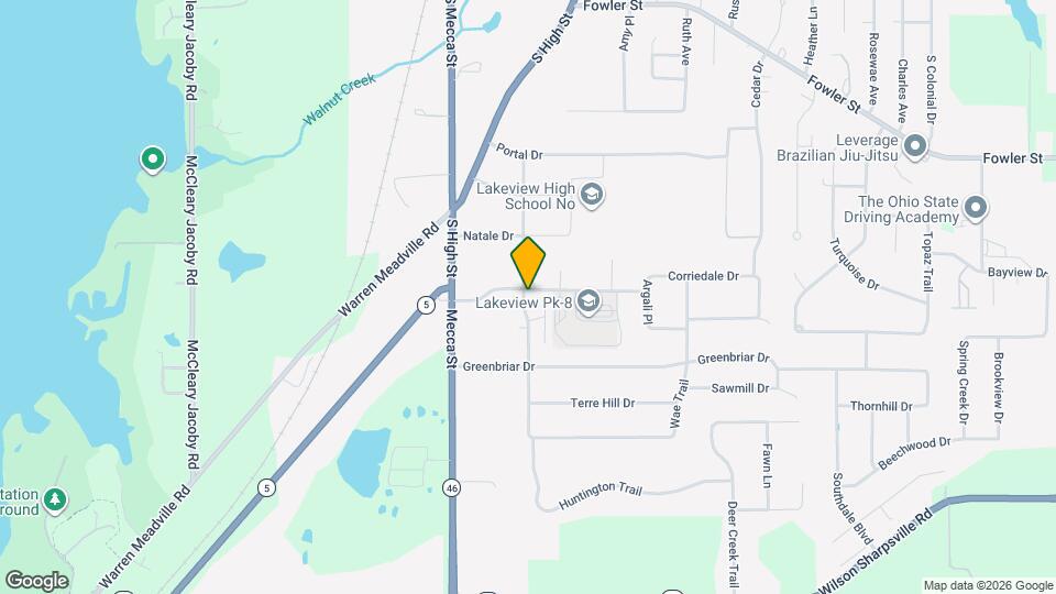 601 Lakeview Dr Map and Location Details