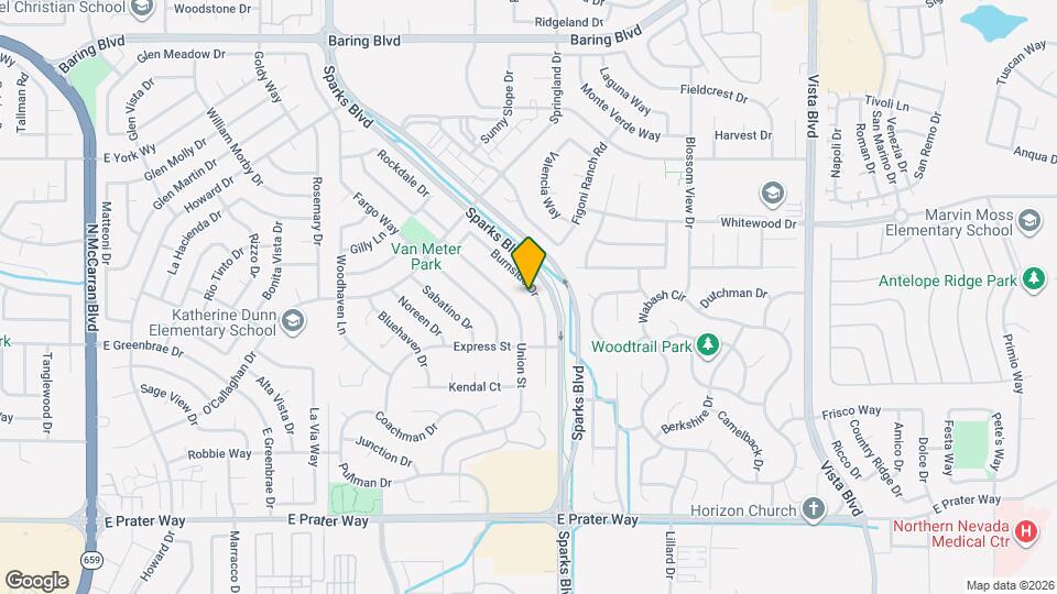 1841 Burnside Dr Map and Location Details