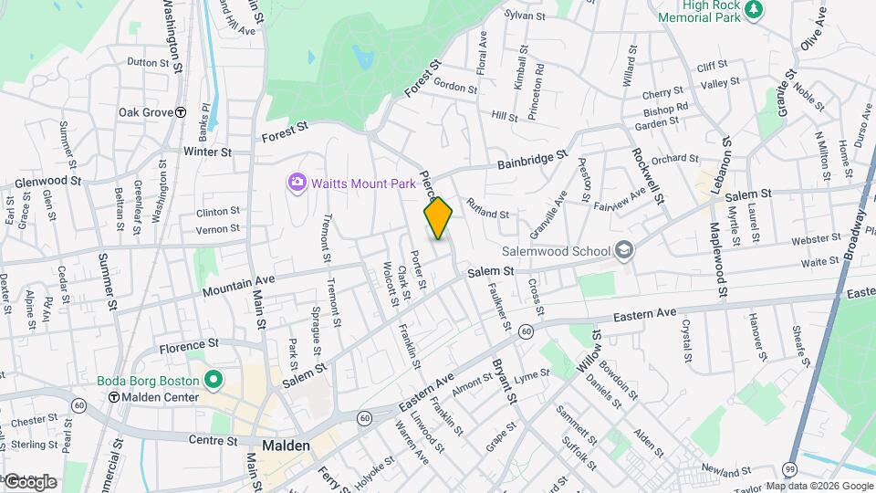 9 Kenilworth St, Unit 3 Beds 1 Bath Apartment Map and Location Details