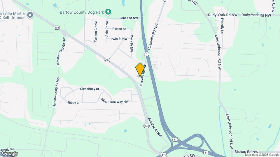 1317 Cassville Rd NW Map and Location Details