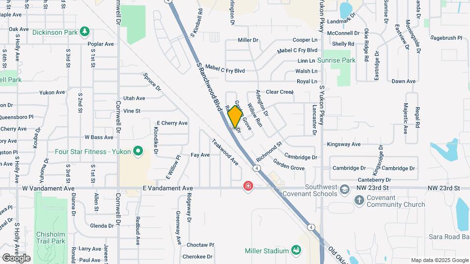 804 Ranchoak Dr Map and Location Details