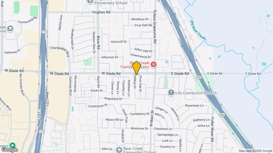 3018 Hilltop Dr Map and Location Details