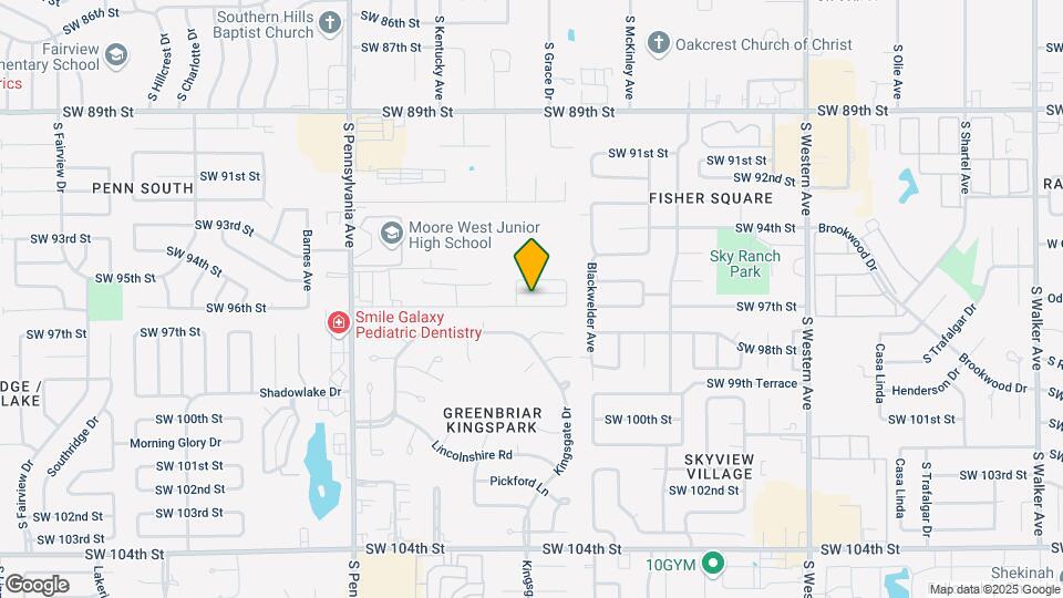 1321 SW 96th St Map and Location Details