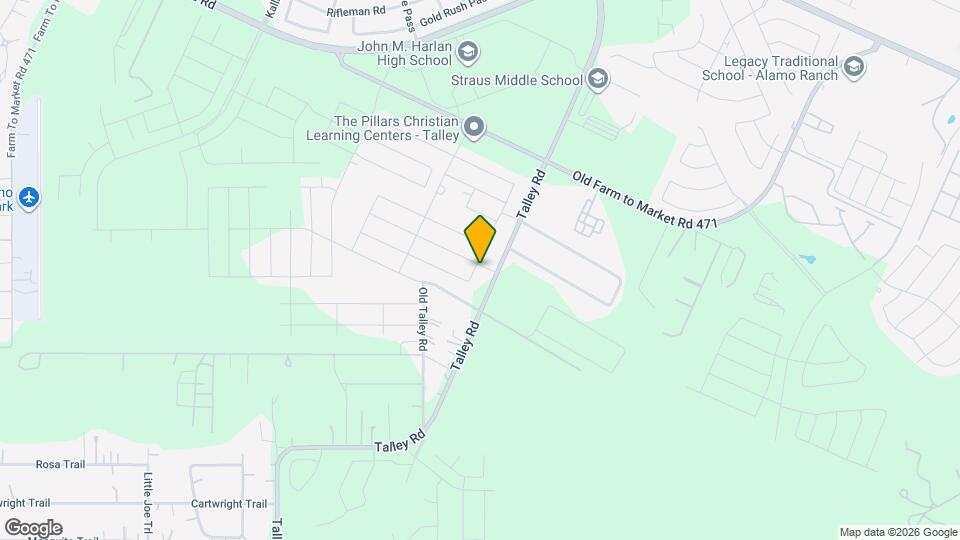 7438 Asp Point Mapa y Detalles de la Ubicación