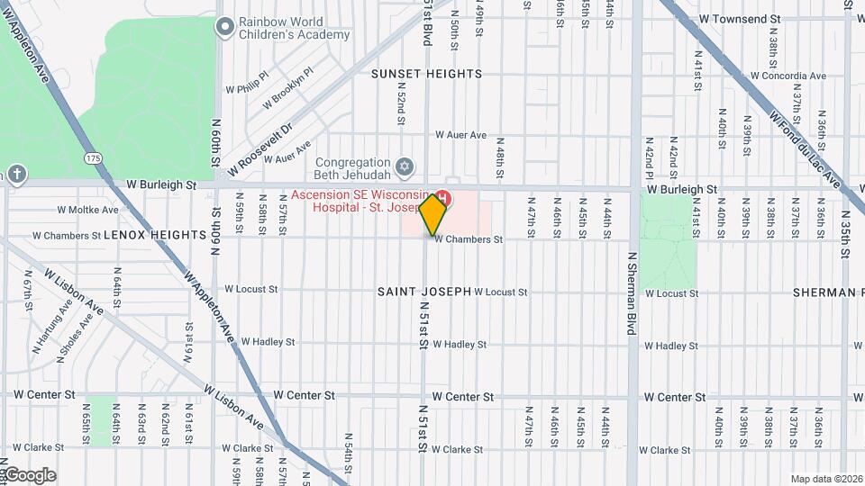 2972 N 51st St Map and Location Details