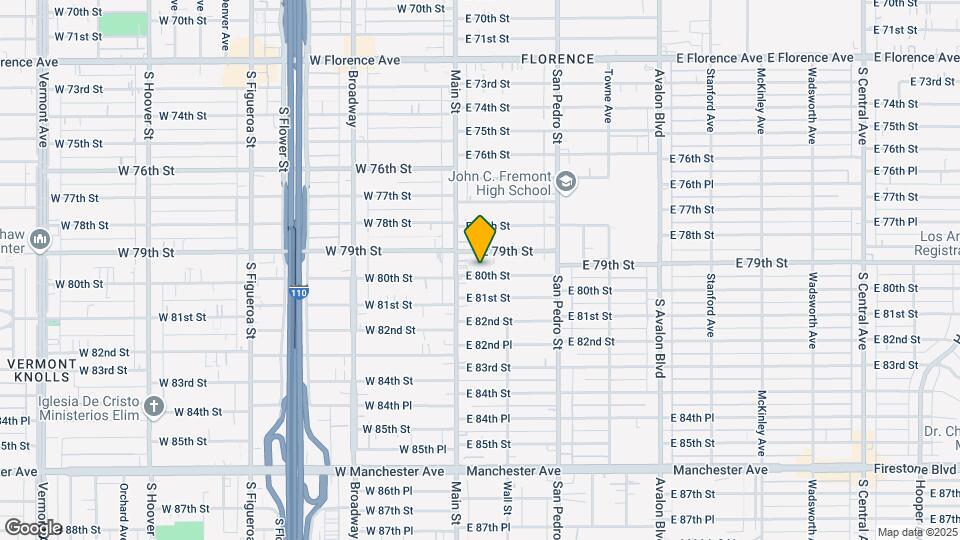 127 E 80th St Map and Location Details