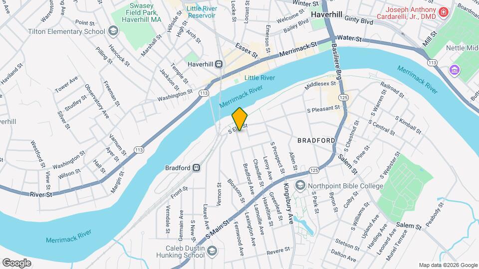 95 Bradford Ave Map and Location Details