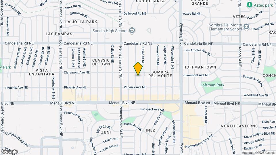 2724 Tennessee St NE Map and Location Details
