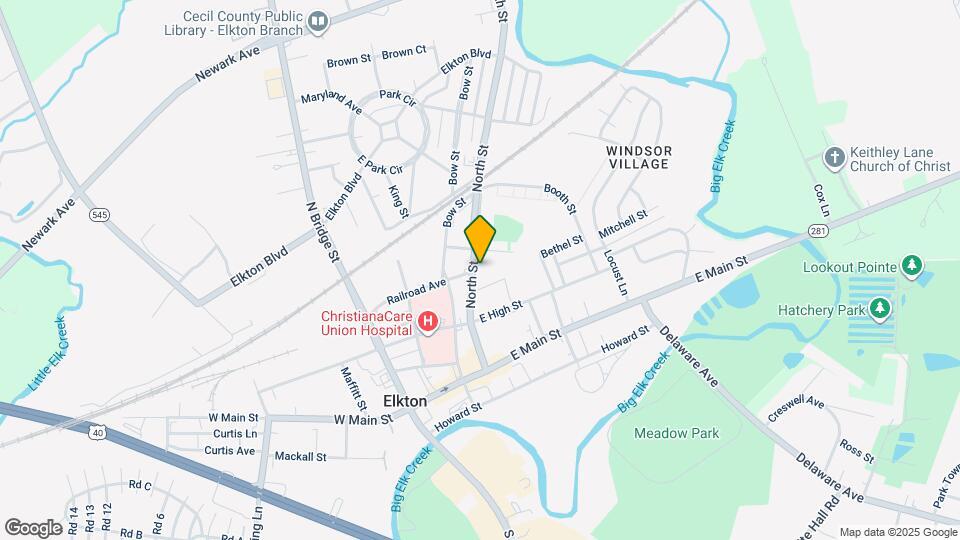 312 North St Map and Location Details