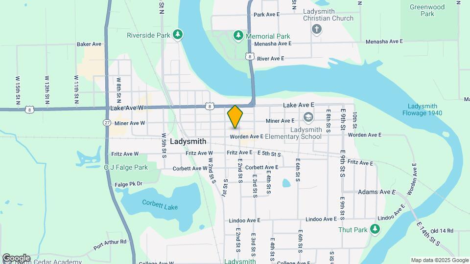 119 Worden Ave E Map and Location Details