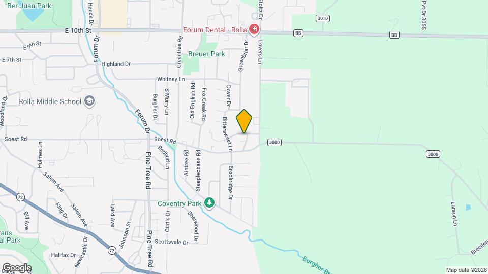 1806 Ashwood Dr Map and Location Details