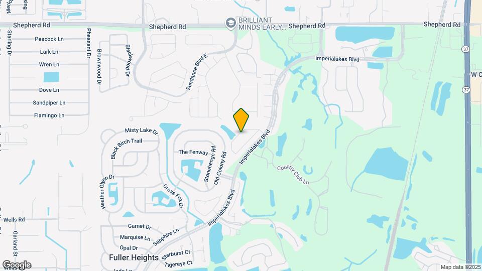 5189 Belmont Park Ln Map and Location Details