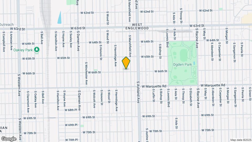 1650-1654 W 66th St Map and Location Details