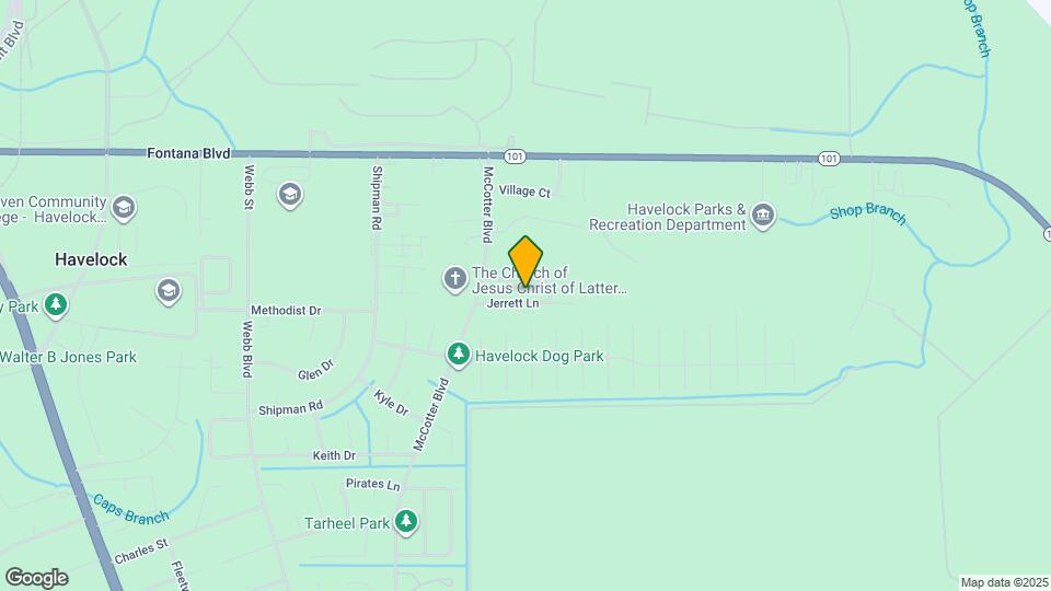 121 Jerrett Ln Map and Location Details