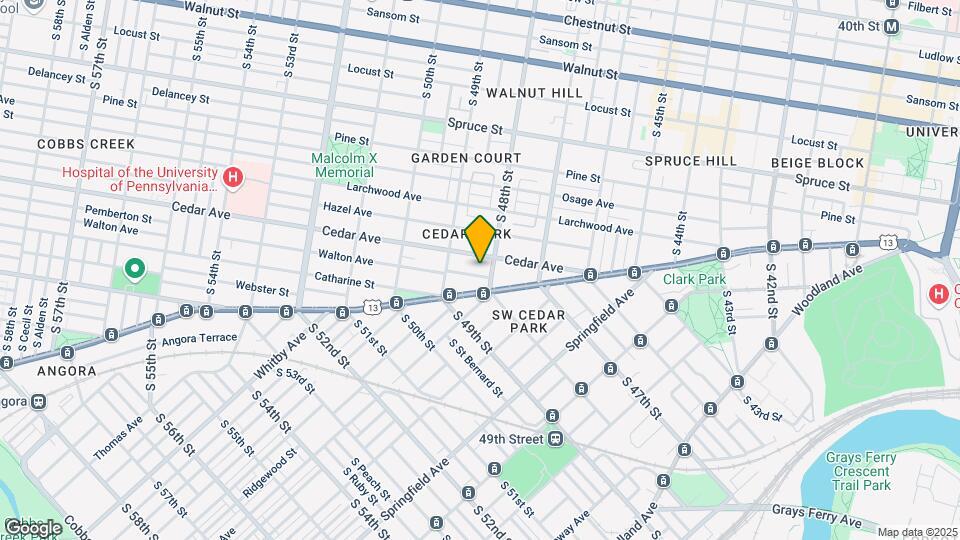 4813 Walton Ave Map and Location Details
