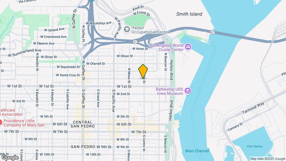 305 W Santa Cruz St Map and Location Details