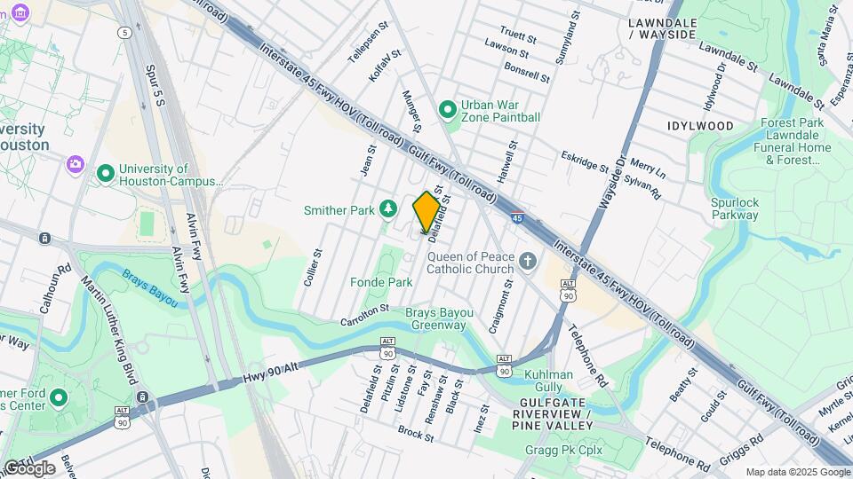 2426 Delafield St Map and Location Details
