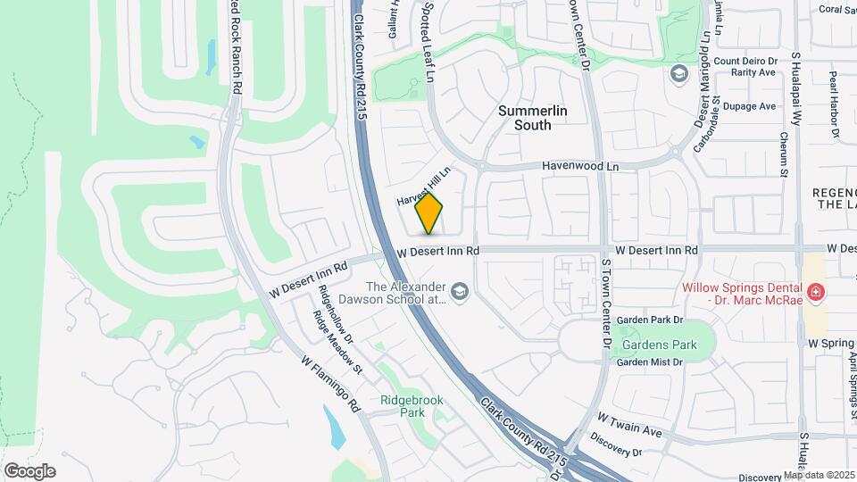 10983 Pumpkin Ridge Ave Map and Location Details