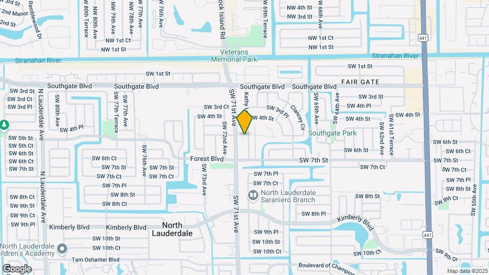 601 Kathy Ln Map and Location Details