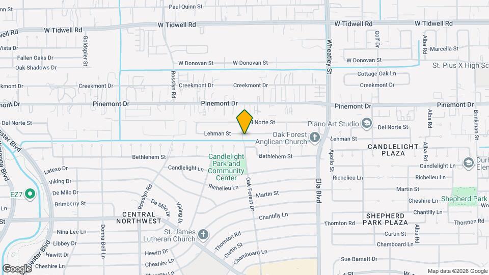 1355 Lehman St Map and Location Details