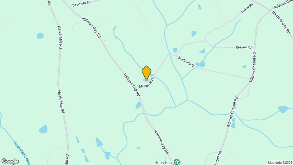 3551 McCorkle Dr Map and Location Details