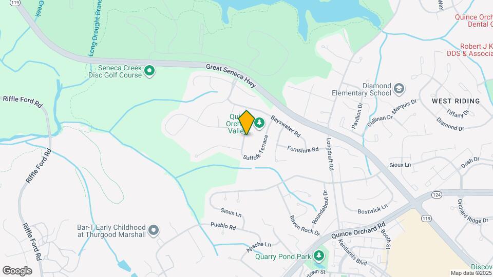 12133 Suffolk Terrace Map and Location Details