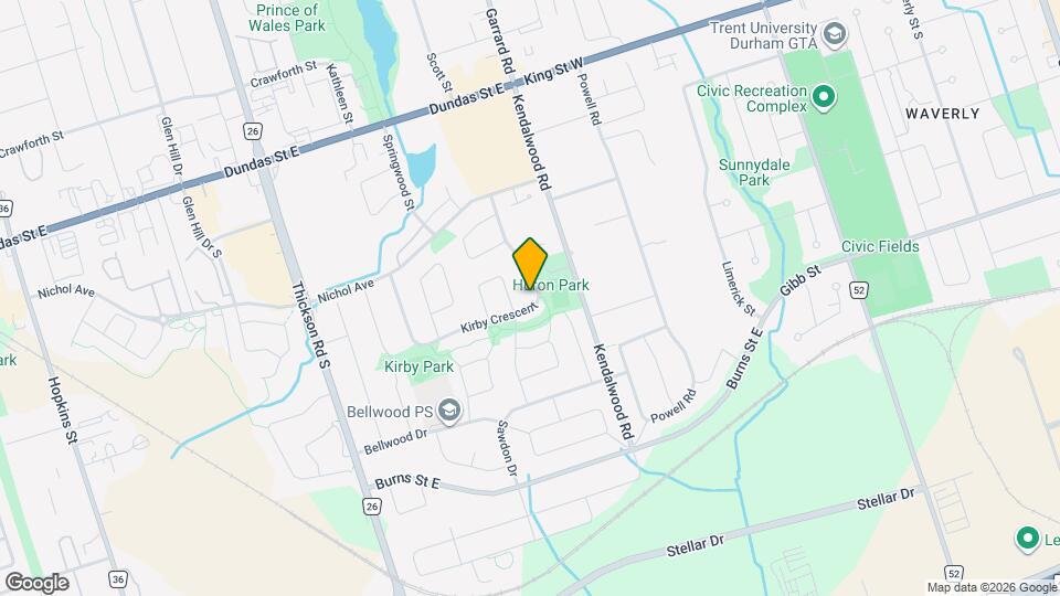 98 Kirby Crescent, Unit 122 Map and Location Details