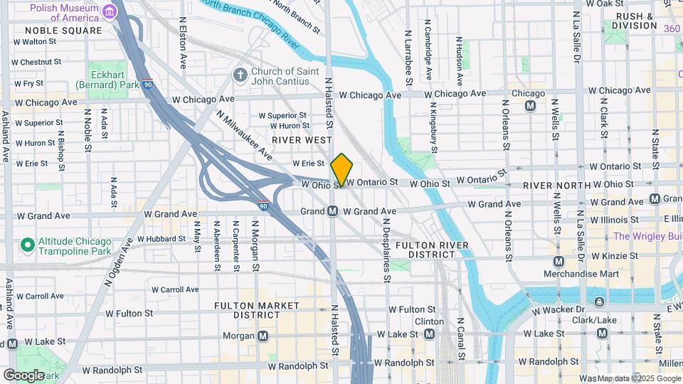731 W Ohio St Mapa y Detalles de la Ubicación