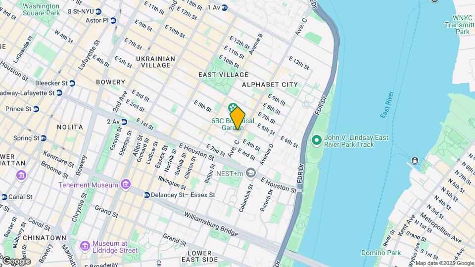 55 Avenue C Mapa y Detalles de la Ubicación