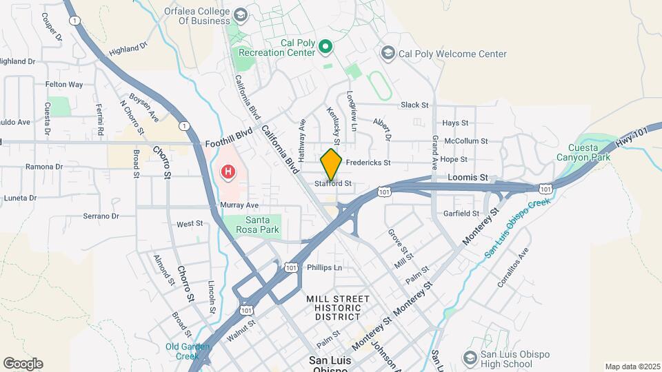 501 Kentucky St Map and Location Details