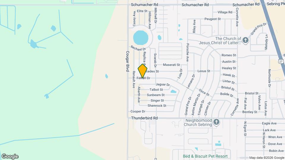 4443 Ferrari Dr Map and Location Details