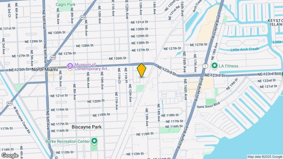 12235 NE 12th Pl Map and Location Details