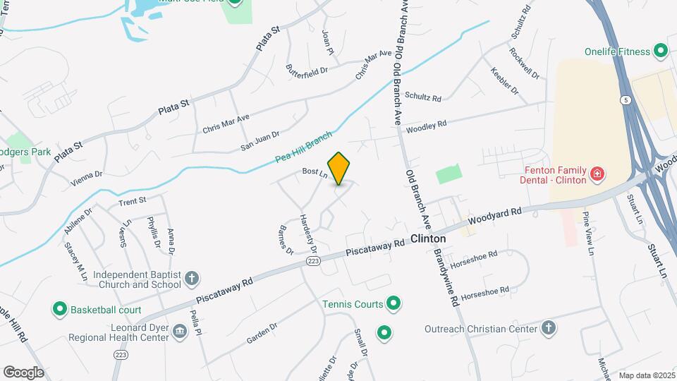 8805 Hardesty Dr Map and Location Details