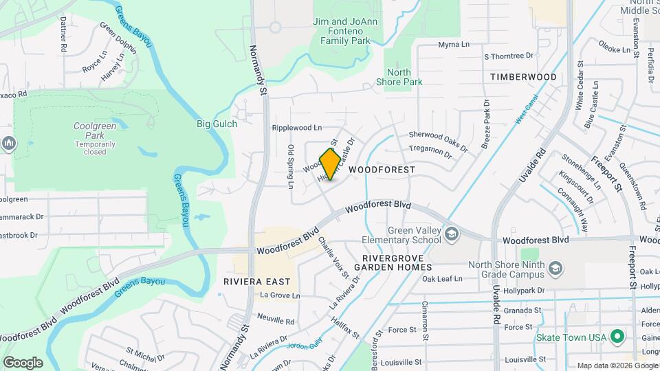 12811 Stillington Dr Map and Location Details