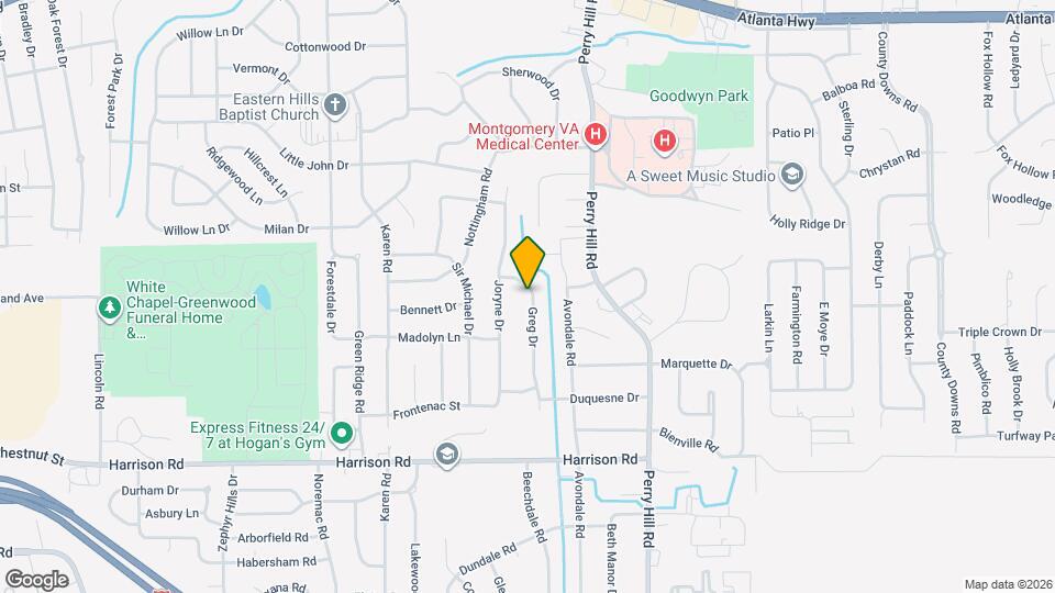 826 Greg Dr Map and Location Details